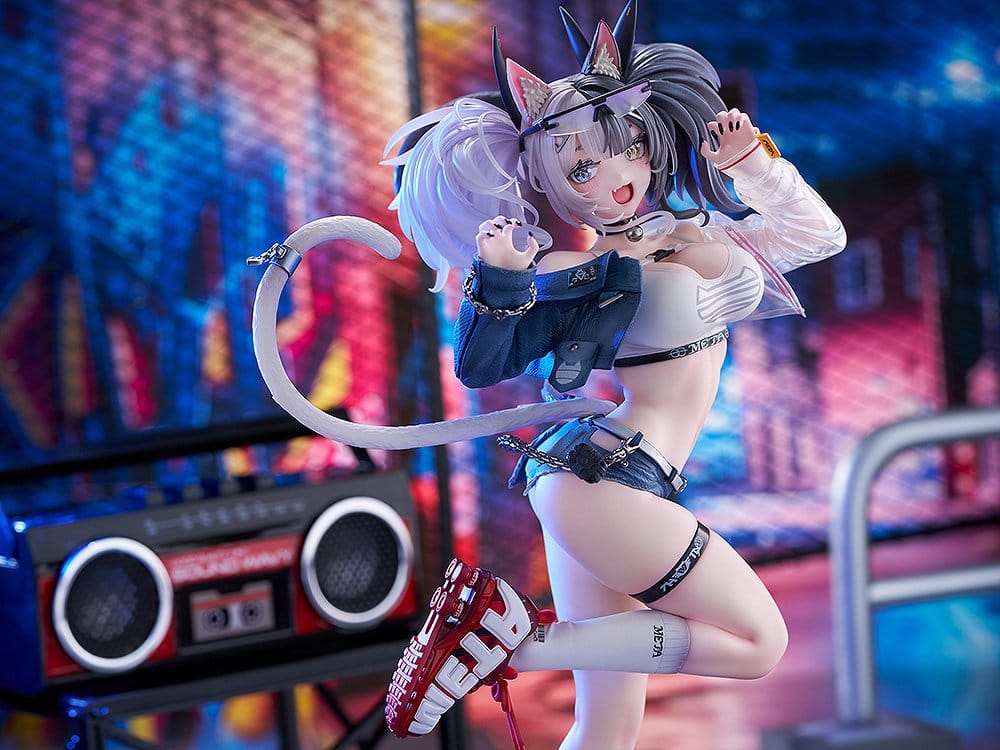 PREORDINE+ 05/2027 Original Character Figure 1/7 Melterna Girl: Metako Illustration by Neko Metal 23 cm