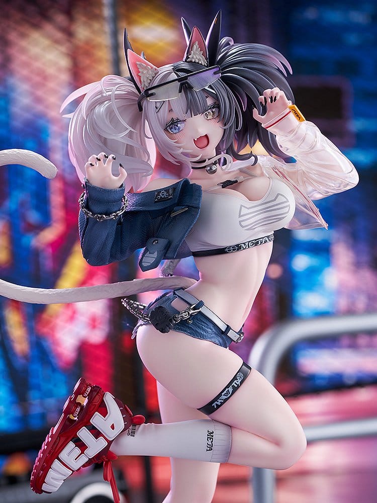 PREORDINE+ 05/2027 Original Character Figure 1/7 Melterna Girl: Metako Illustration by Neko Metal 23 cm