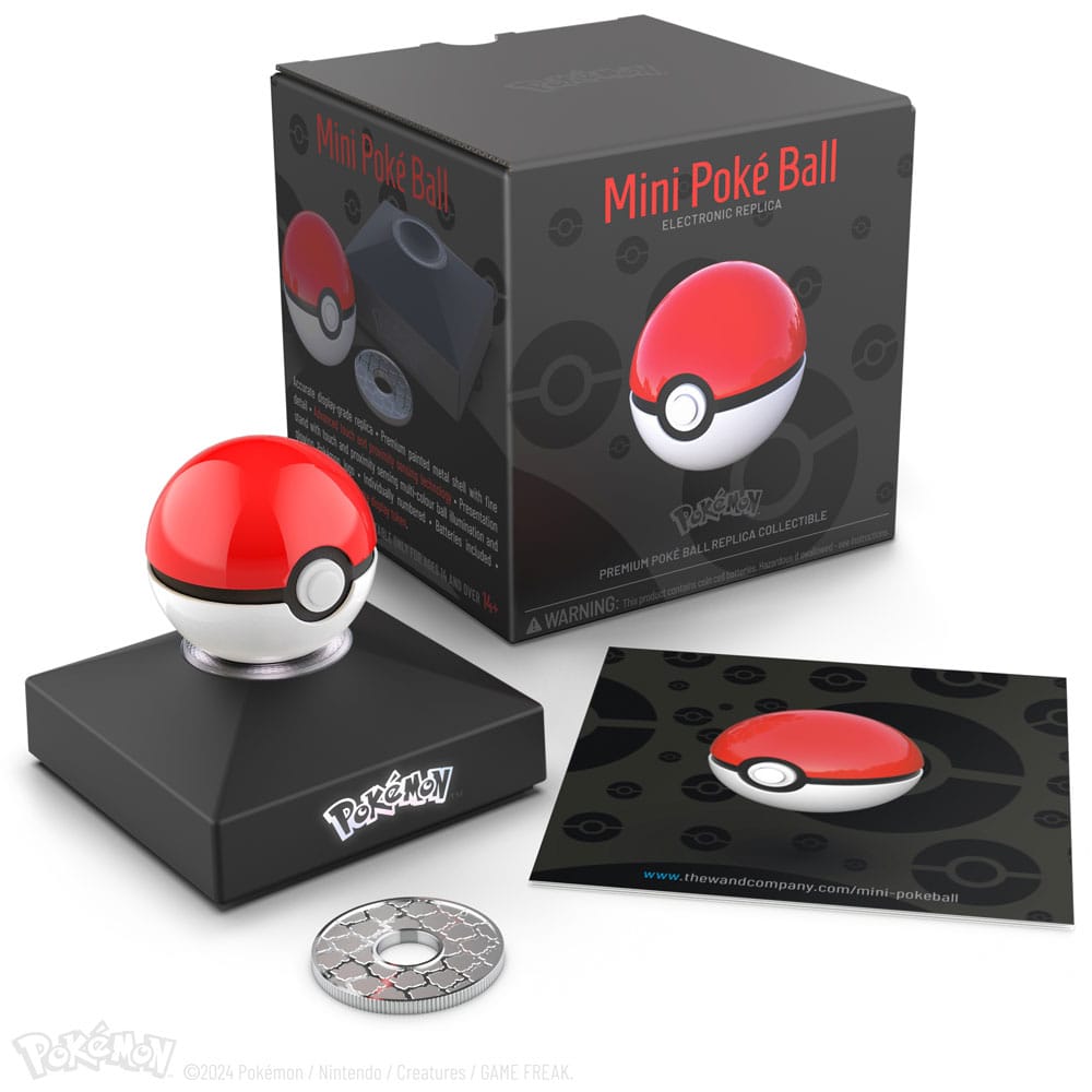 MADE TO ORDER Pokémon Diecast Replica Mini Poké Ball *SPECIAL PRICE* SOLD OUT