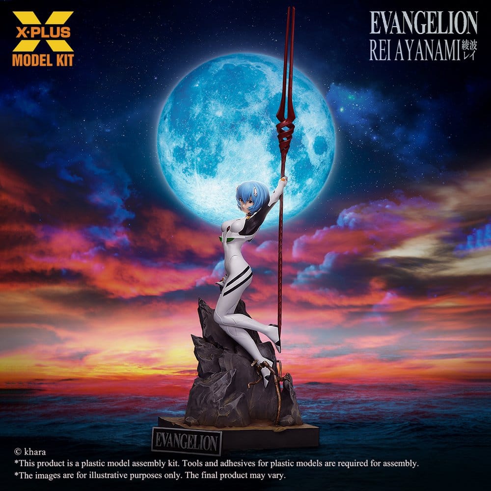 PREORDINE+ 02/2027 Evangelion Plastic Model Kit 1/8 Rei Ayanami 20 cm (Reproduction)