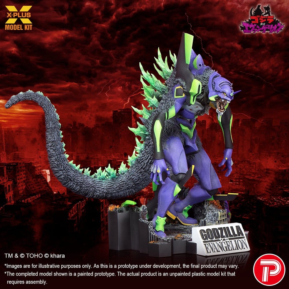 🧪 LAB | PREORDINE+ 03/2027 Godzilla vs. Evangelion Plastic Model Kit Evangelion Test Type-01 “G” Awakened Form 20 cm