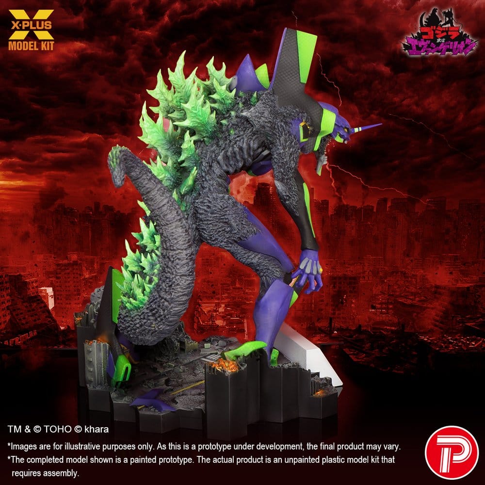 🧪 LAB | PREORDINE+ 03/2027 Godzilla vs. Evangelion Plastic Model Kit Evangelion Test Type-01 “G” Awakened Form 20 cm