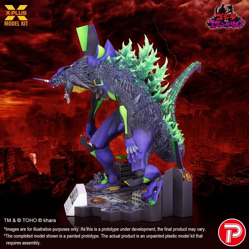 🧪 LAB | PREORDINE+ 03/2027 Godzilla vs. Evangelion Plastic Model Kit Evangelion Test Type-01 “G” Awakened Form 20 cm