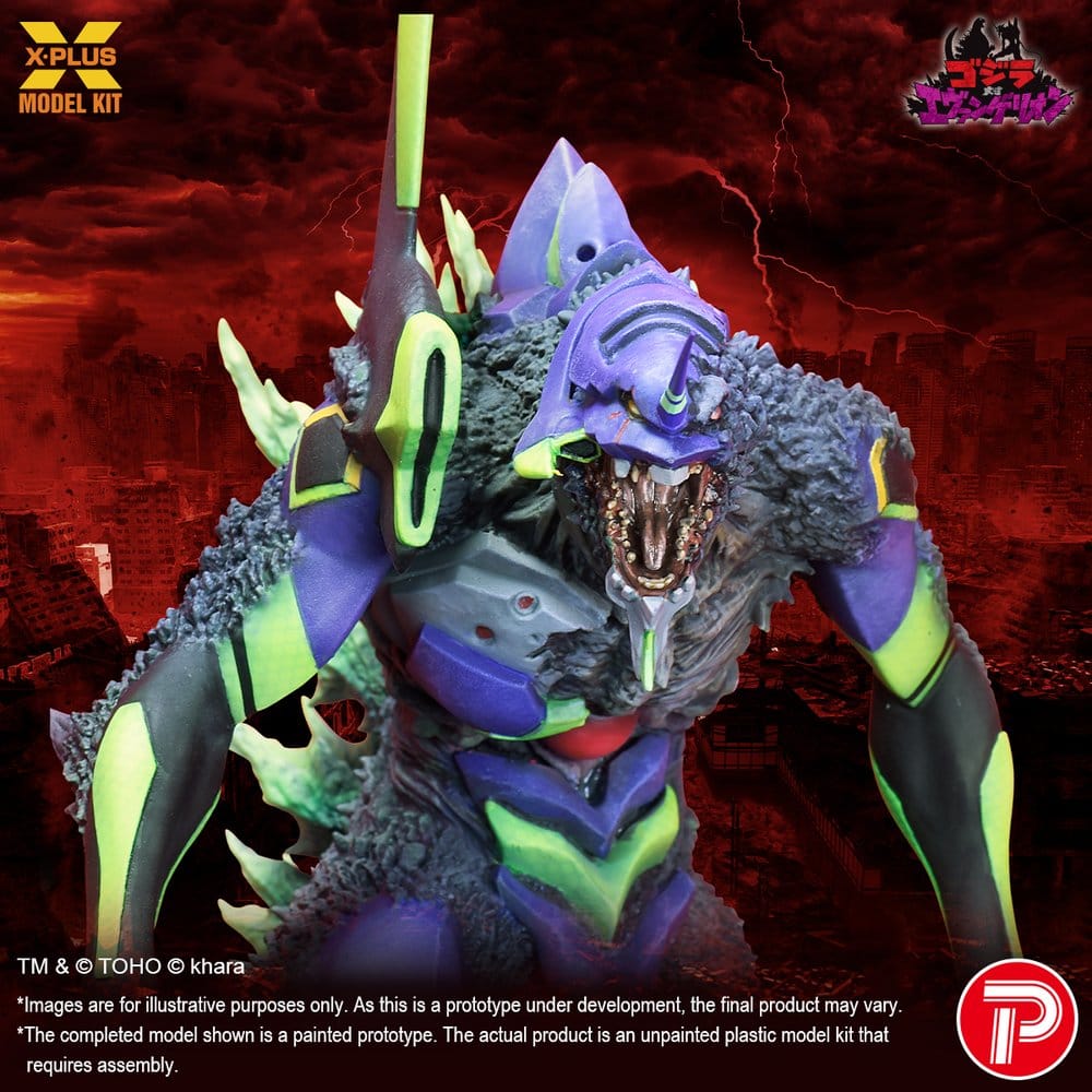 🧪 LAB | PREORDINE+ 03/2027 Godzilla vs. Evangelion Plastic Model Kit Evangelion Test Type-01 “G” Awakened Form 20 cm
