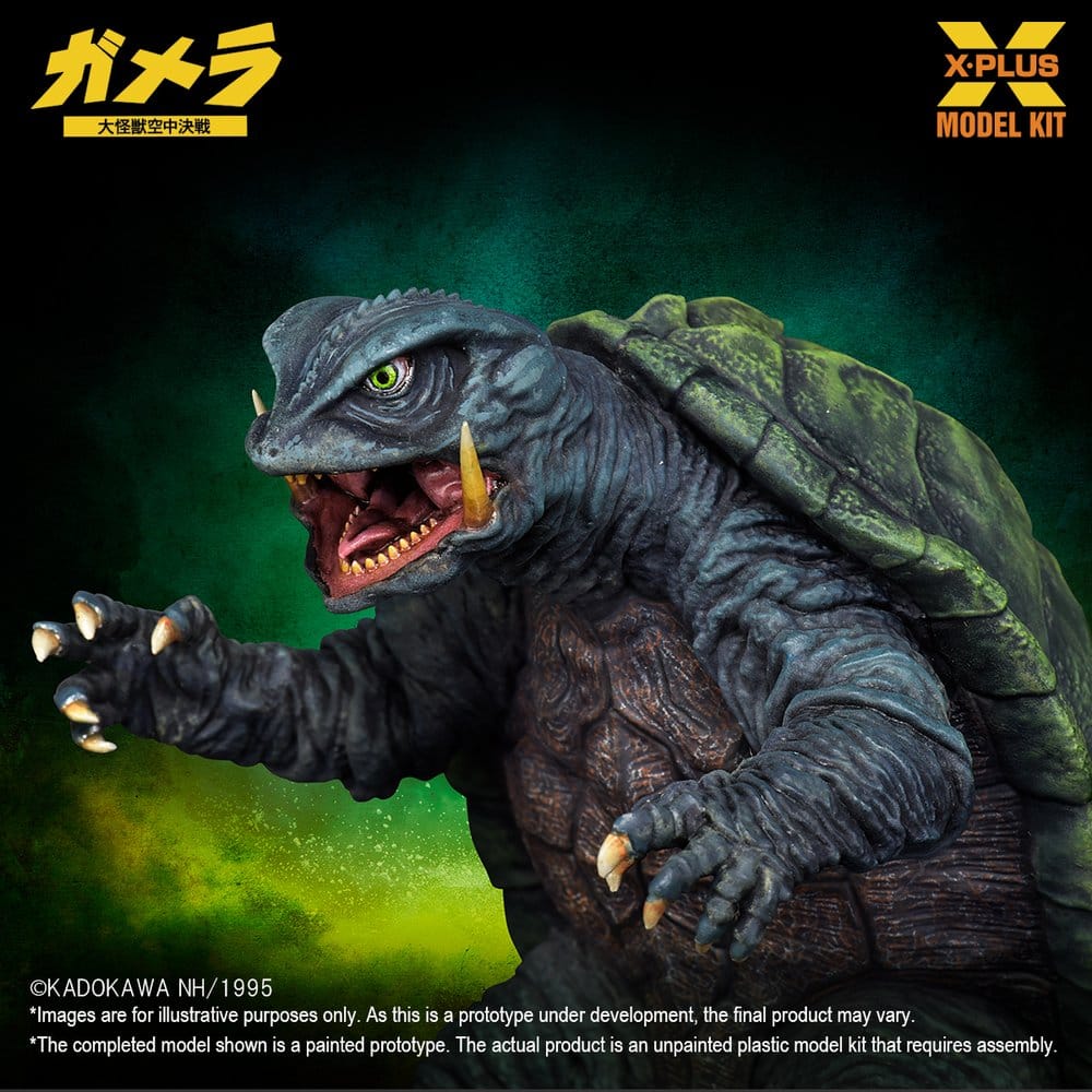 🧪 LAB | PREORDINE+ 04/2027 Gamera: Guardian of the Universe (1995) Plastic Model Kit 1/700 Gamera 11 cm