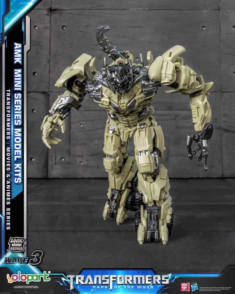 🧪 LAB | SU ORDINAZIONE Transformers Generation One AMK Mini Series Plastic Model Kit Wave 3 Megatron TF 3 11 cm