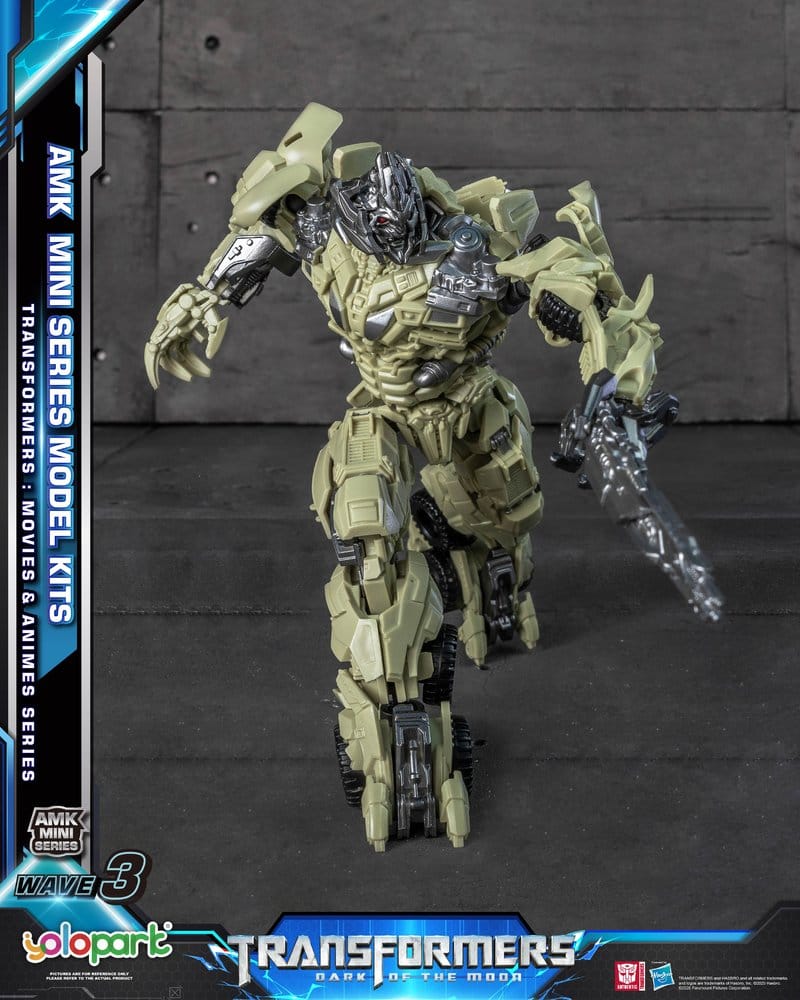 🧪 LAB | SU ORDINAZIONE Transformers Generation One AMK Mini Series Plastic Model Kit Wave 3 Megatron TF 3 11 cm
