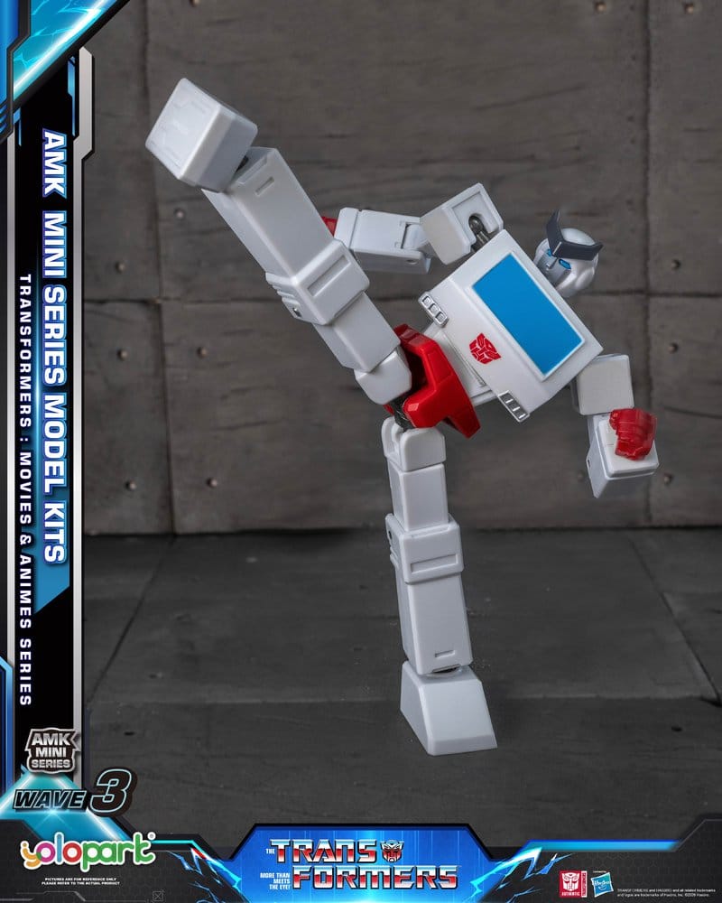 🧪 LAB | SU ORDINAZIONE Transformers Generation One AMK Mini Series Plastic Model Kit Wave 3 Ratchet G1 11 cm