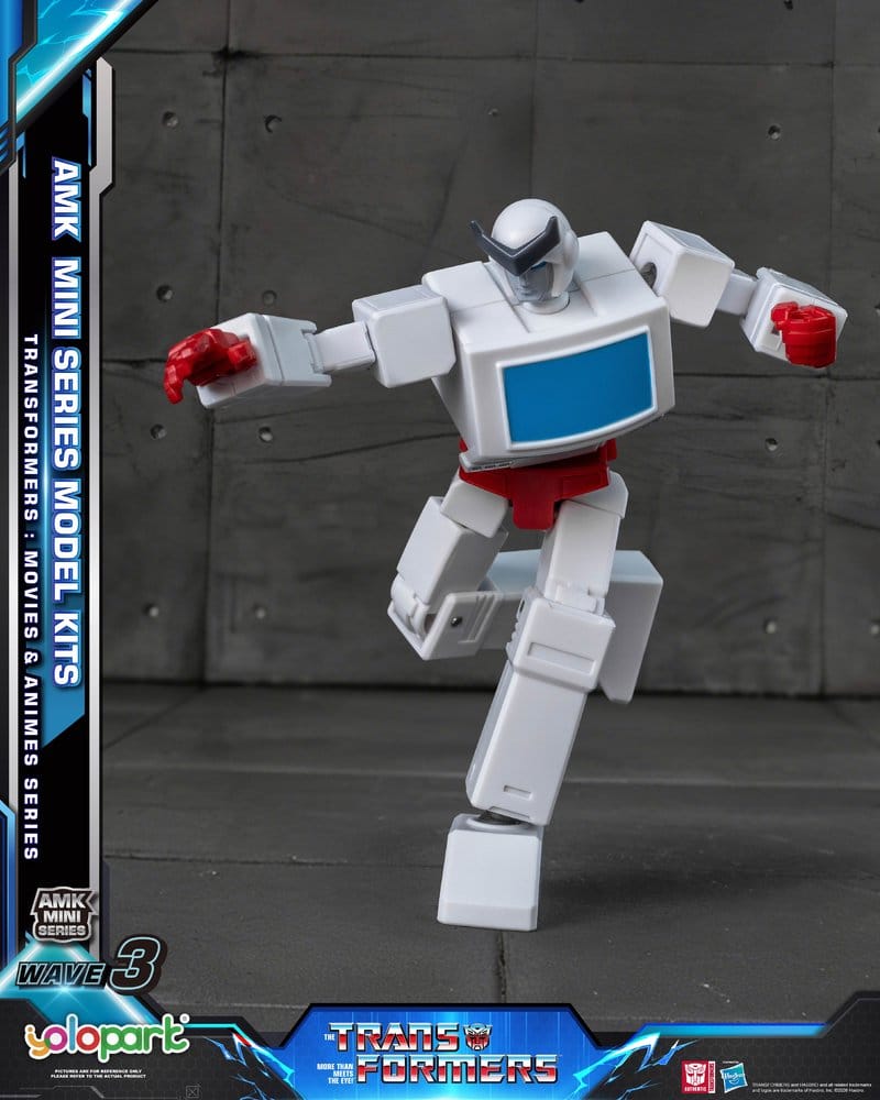🧪 LAB | SU ORDINAZIONE Transformers Generation One AMK Mini Series Plastic Model Kit Wave 3 Ratchet G1 11 cm