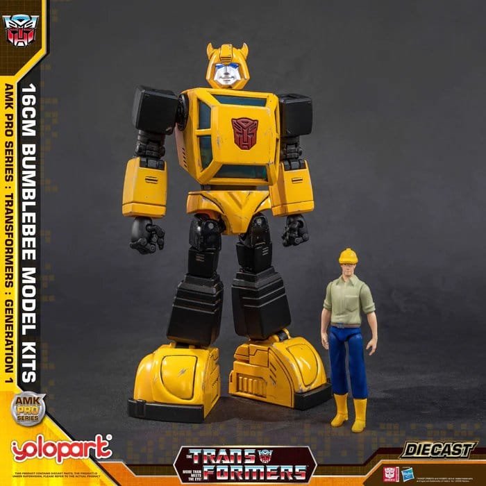 🧪 LAB | SU ORDINAZIONE Transformers: Generation One AMK PRO Series Plastic Model Kit Bumblebee 16 cm