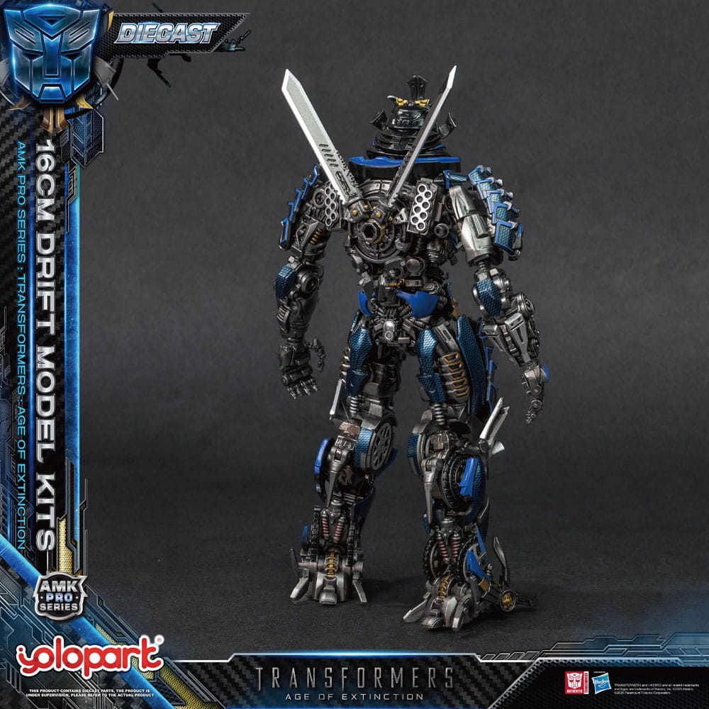 🧪 LAB | SU ORDINAZIONE Transformers: Age of Extinction AMK Pro Series Model Kit Drift 16 cm