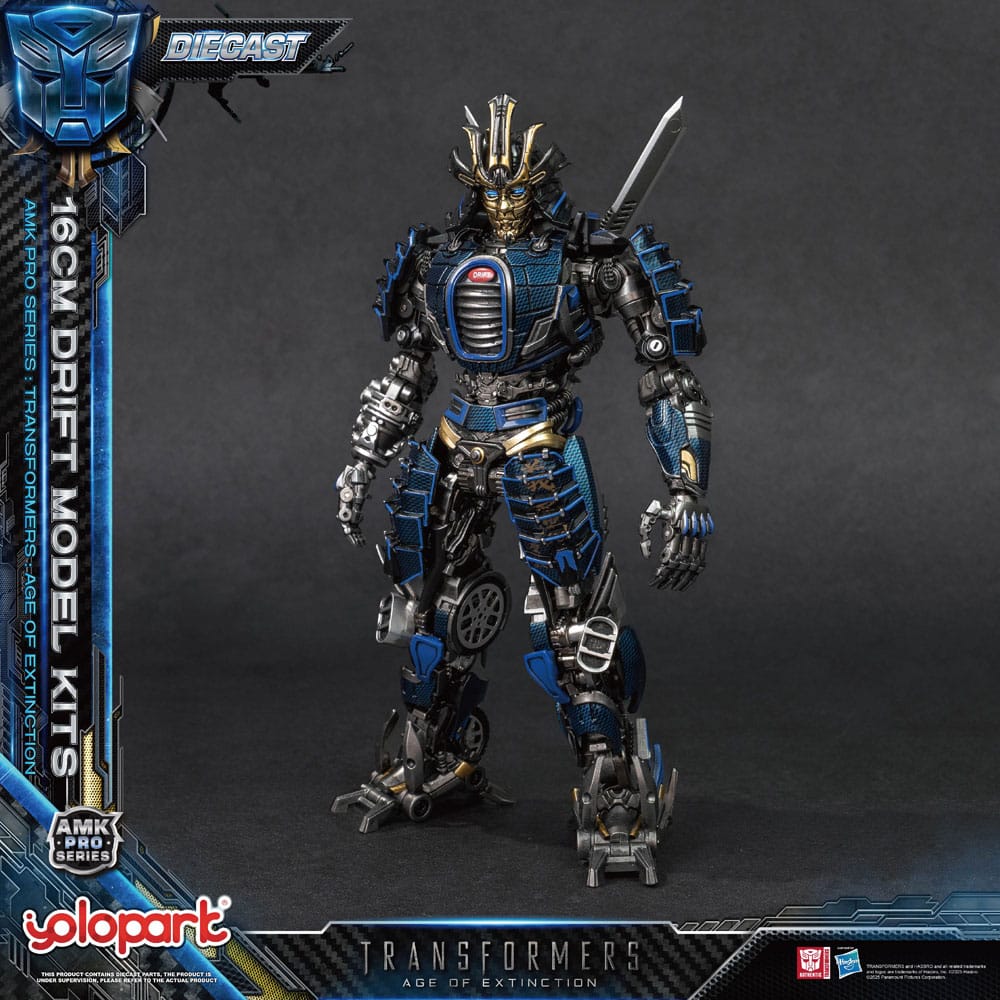 🧪 LAB | SU ORDINAZIONE Transformers: Age of Extinction AMK Pro Series Model Kit Drift 16 cm