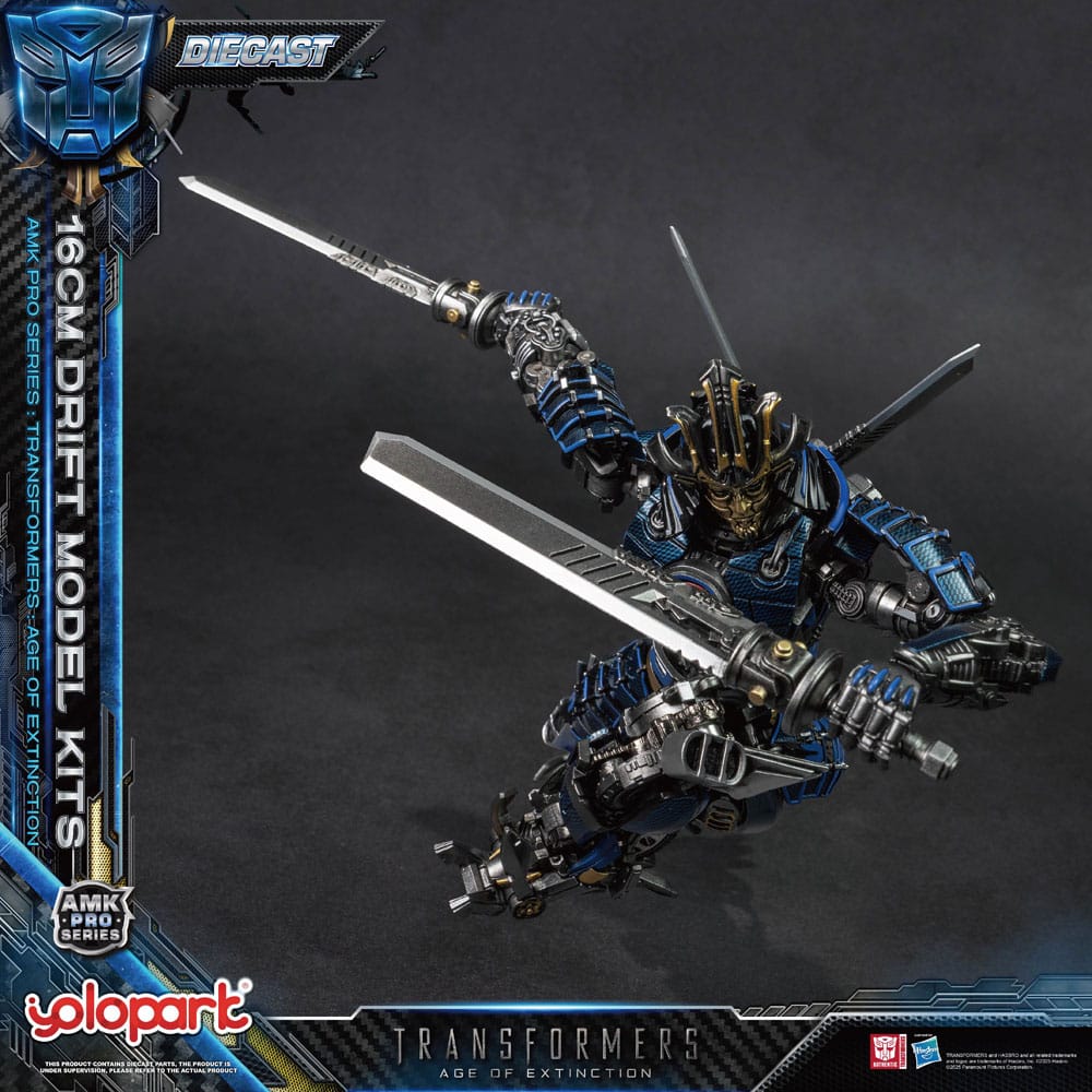 🧪 LAB | SU ORDINAZIONE Transformers: Age of Extinction AMK Pro Series Model Kit Drift 16 cm