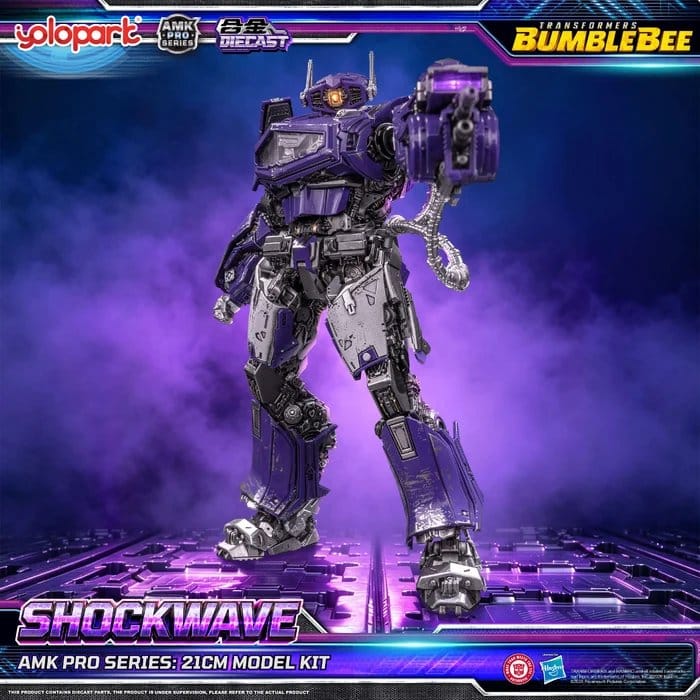 🧪 LAB | PREORDINE+ 02/2027 Transformers: Bumblebee the Movie AMK PRO Series Plastic Model Kit Shockwave 21 cm
