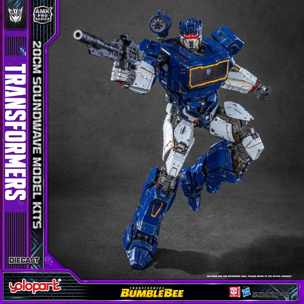 🧪 LAB | SU ORDINAZIONE Transformers: Bumblebee AMK Pro Series Plastic Model Kit Soundwave (Oversea Version) 20 cm