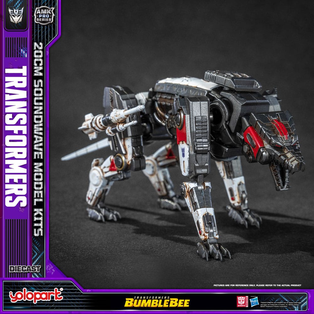 🧪 LAB | SU ORDINAZIONE Transformers: Bumblebee AMK Pro Series Plastic Model Kit Soundwave (Oversea Version) 20 cm