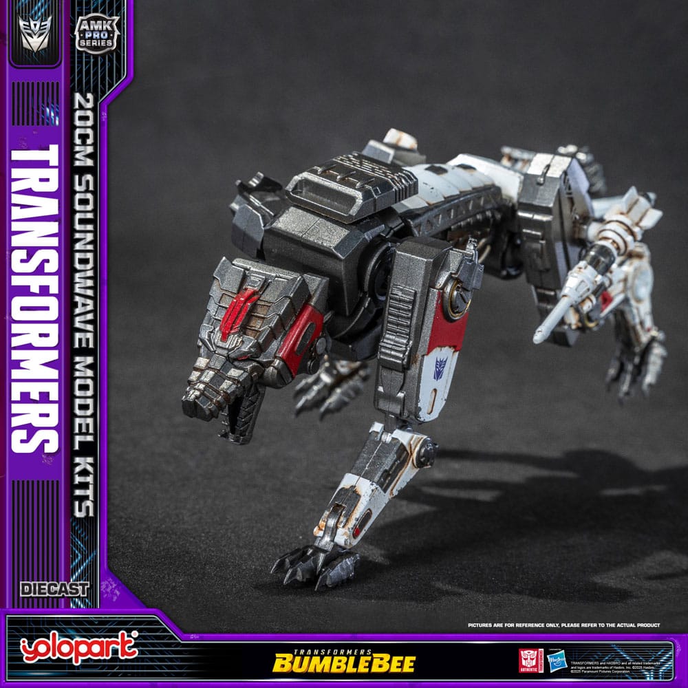 🧪 LAB | SU ORDINAZIONE Transformers: Bumblebee AMK Pro Series Plastic Model Kit Soundwave (Oversea Version) 20 cm