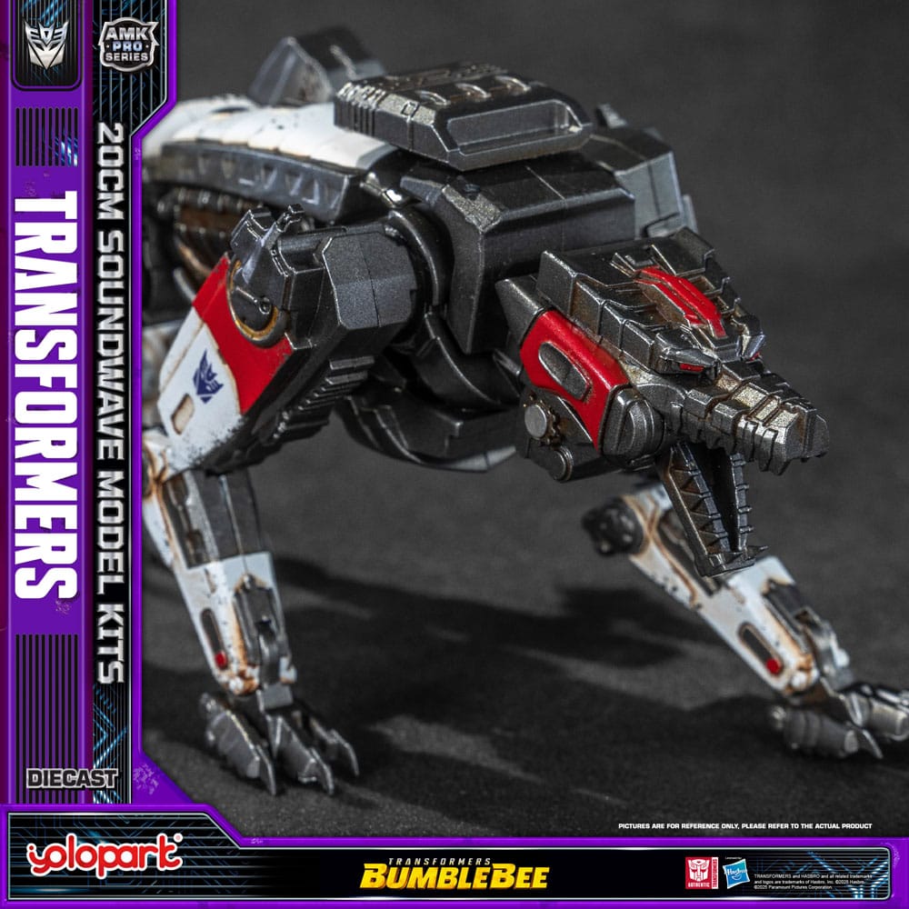 🧪 LAB | SU ORDINAZIONE Transformers: Bumblebee AMK Pro Series Plastic Model Kit Soundwave (Oversea Version) 20 cm