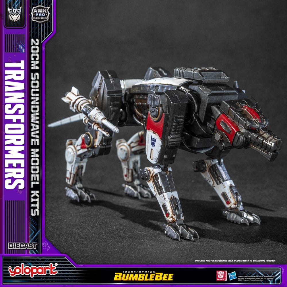 🧪 LAB | SU ORDINAZIONE Transformers: Bumblebee AMK Pro Series Plastic Model Kit Soundwave (Oversea Version) 20 cm