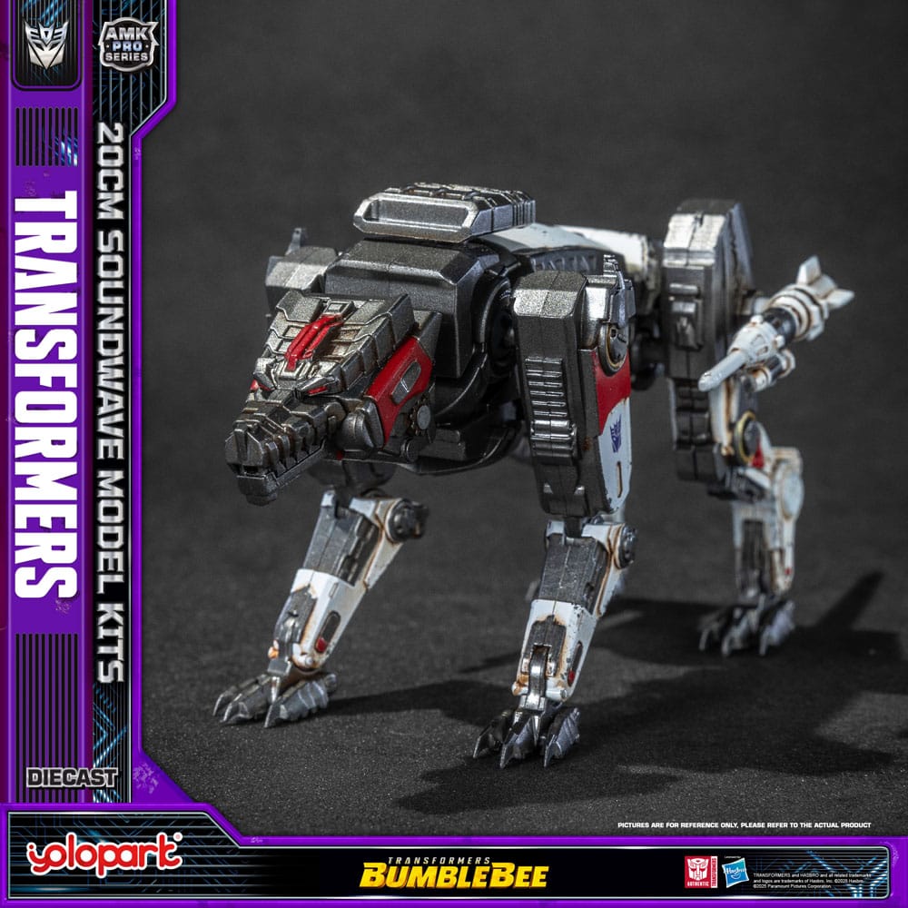 🧪 LAB | SU ORDINAZIONE Transformers: Bumblebee AMK Pro Series Plastic Model Kit Soundwave (Oversea Version) 20 cm