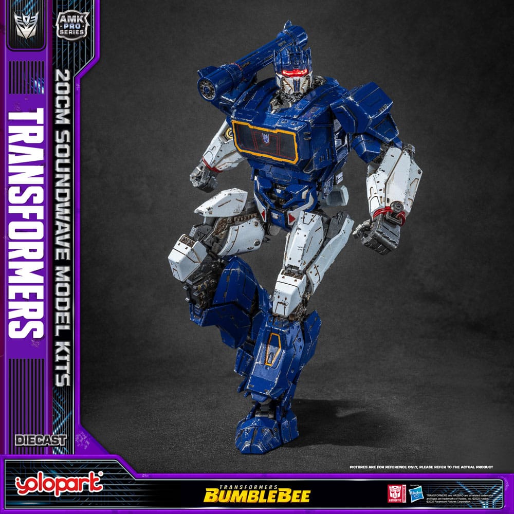 🧪 LAB | SU ORDINAZIONE Transformers: Bumblebee AMK Pro Series Plastic Model Kit Soundwave (Oversea Version) 20 cm