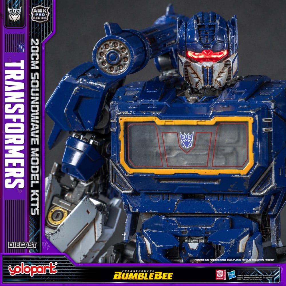 🧪 LAB | SU ORDINAZIONE Transformers: Bumblebee AMK Pro Series Plastic Model Kit Soundwave (Oversea Version) 20 cm