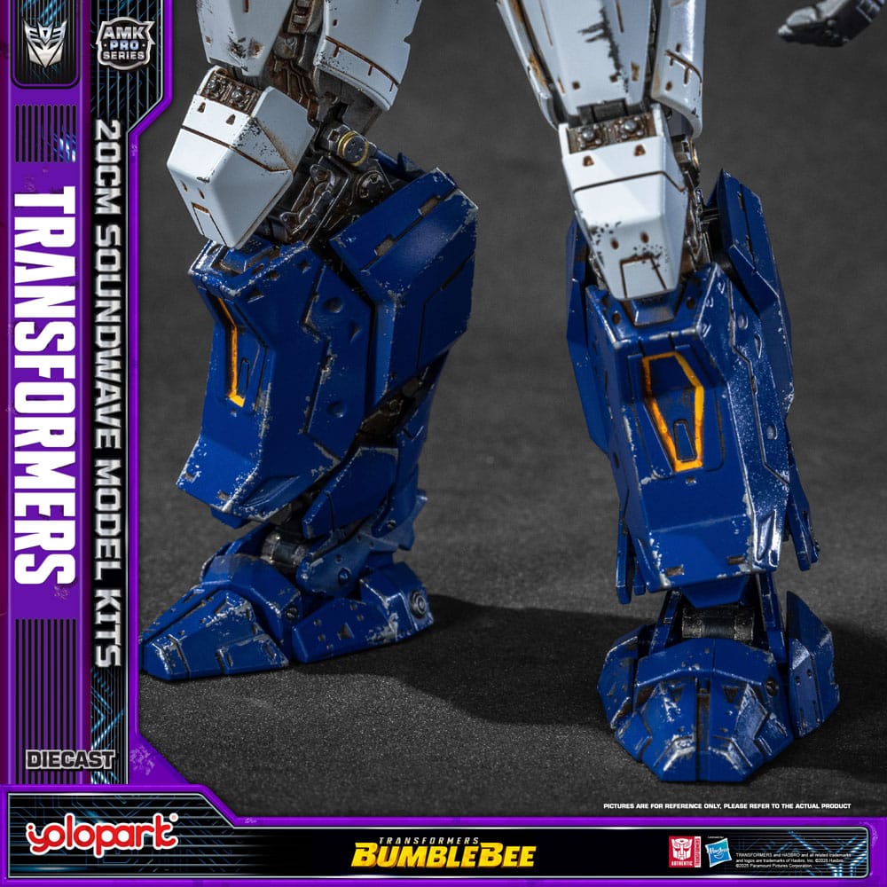 🧪 LAB | SU ORDINAZIONE Transformers: Bumblebee AMK Pro Series Plastic Model Kit Soundwave (Oversea Version) 20 cm