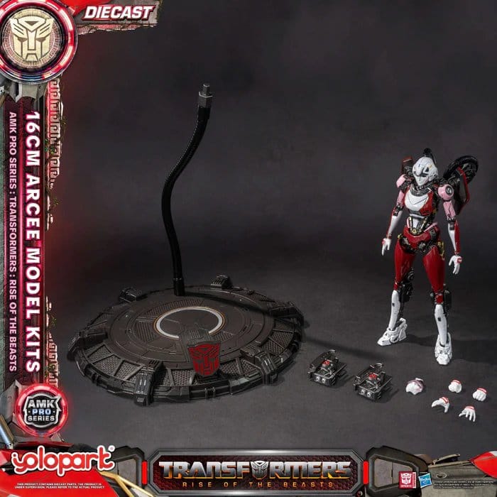 🧪 LAB | SU ORDINAZIONE Transformers: Rise of the Beasts AMK Pro Series Model Kit Arcee 15 cm