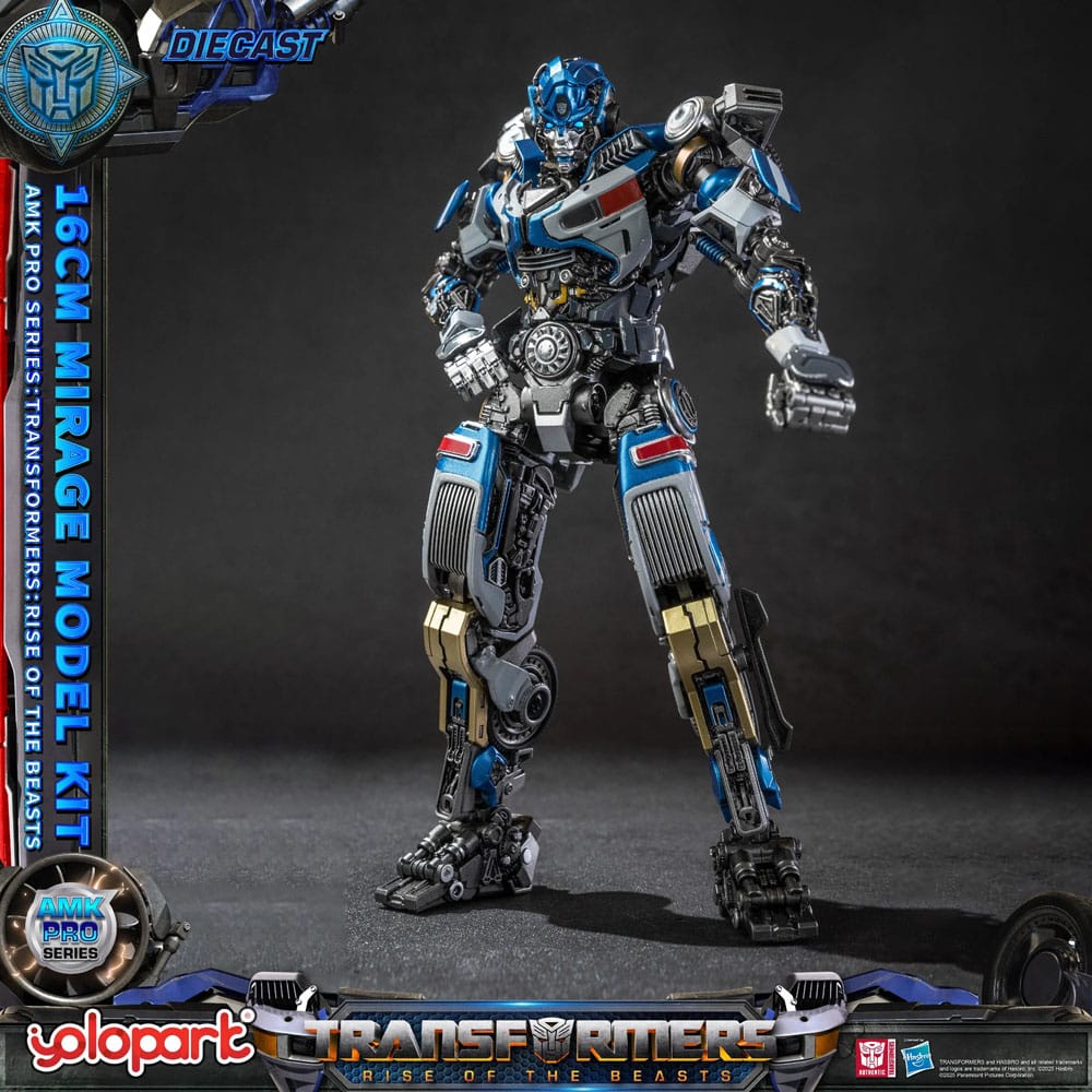 🧪 LAB | SU ORDINAZIONE Transformers: Rise of the Beasts AMK Pro Series Plastic Model Kit Mirage (Oversea Version) 16 cm