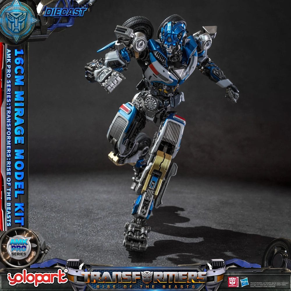 🧪 LAB | SU ORDINAZIONE Transformers: Rise of the Beasts AMK Pro Series Plastic Model Kit Mirage (Oversea Version) 16 cm