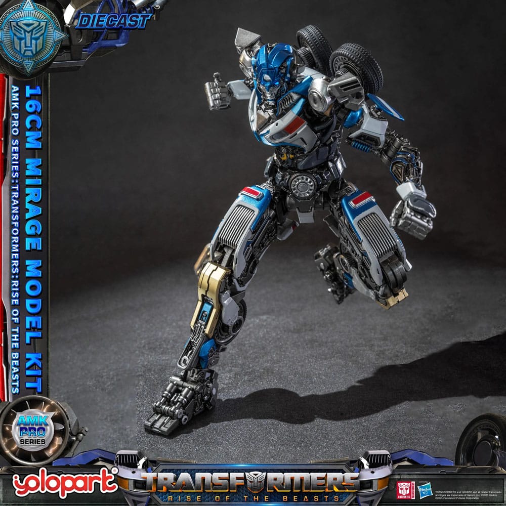 🧪 LAB | SU ORDINAZIONE Transformers: Rise of the Beasts AMK Pro Series Plastic Model Kit Mirage (Oversea Version) 16 cm