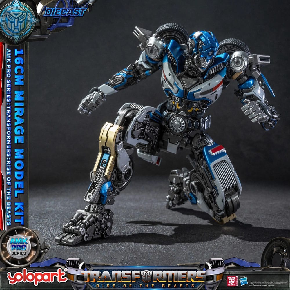🧪 LAB | SU ORDINAZIONE Transformers: Rise of the Beasts AMK Pro Series Plastic Model Kit Mirage (Oversea Version) 16 cm