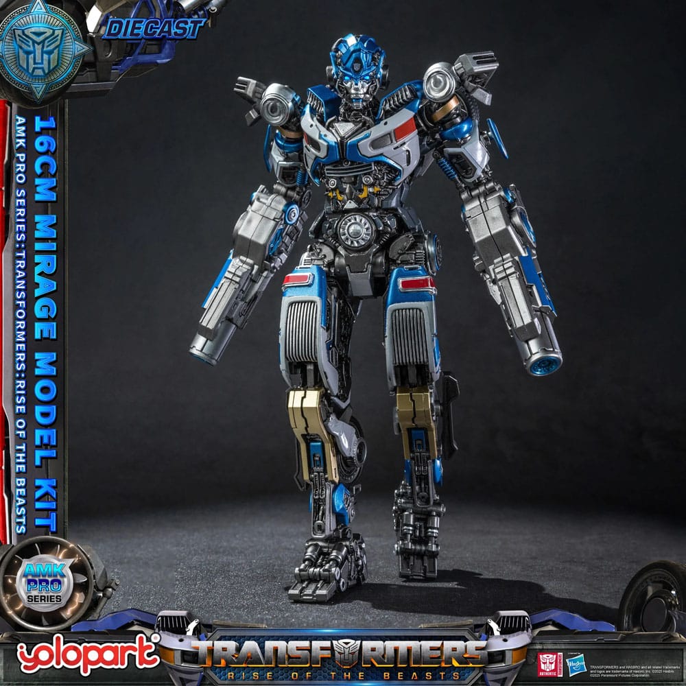 🧪 LAB | SU ORDINAZIONE Transformers: Rise of the Beasts AMK Pro Series Plastic Model Kit Mirage (Oversea Version) 16 cm