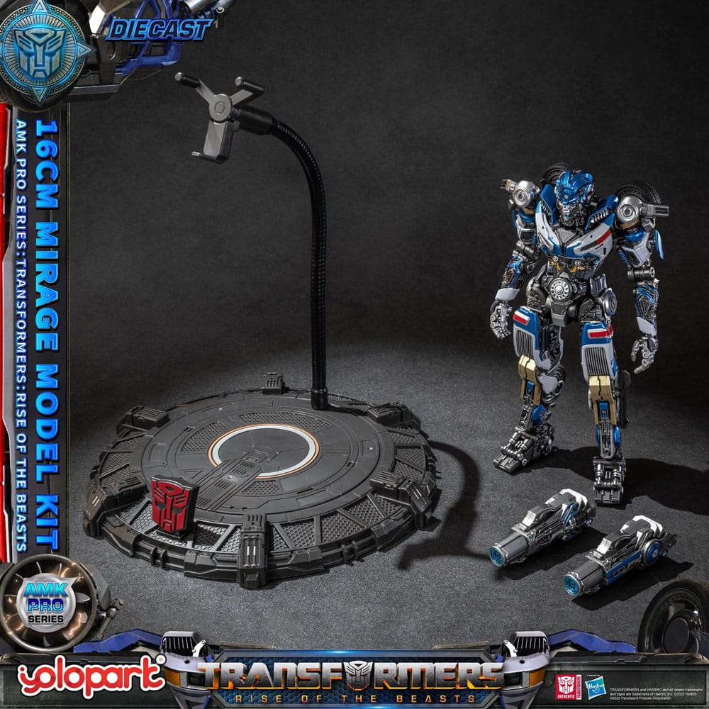 🧪 LAB | SU ORDINAZIONE Transformers: Rise of the Beasts AMK Pro Series Plastic Model Kit Mirage (Oversea Version) 16 cm