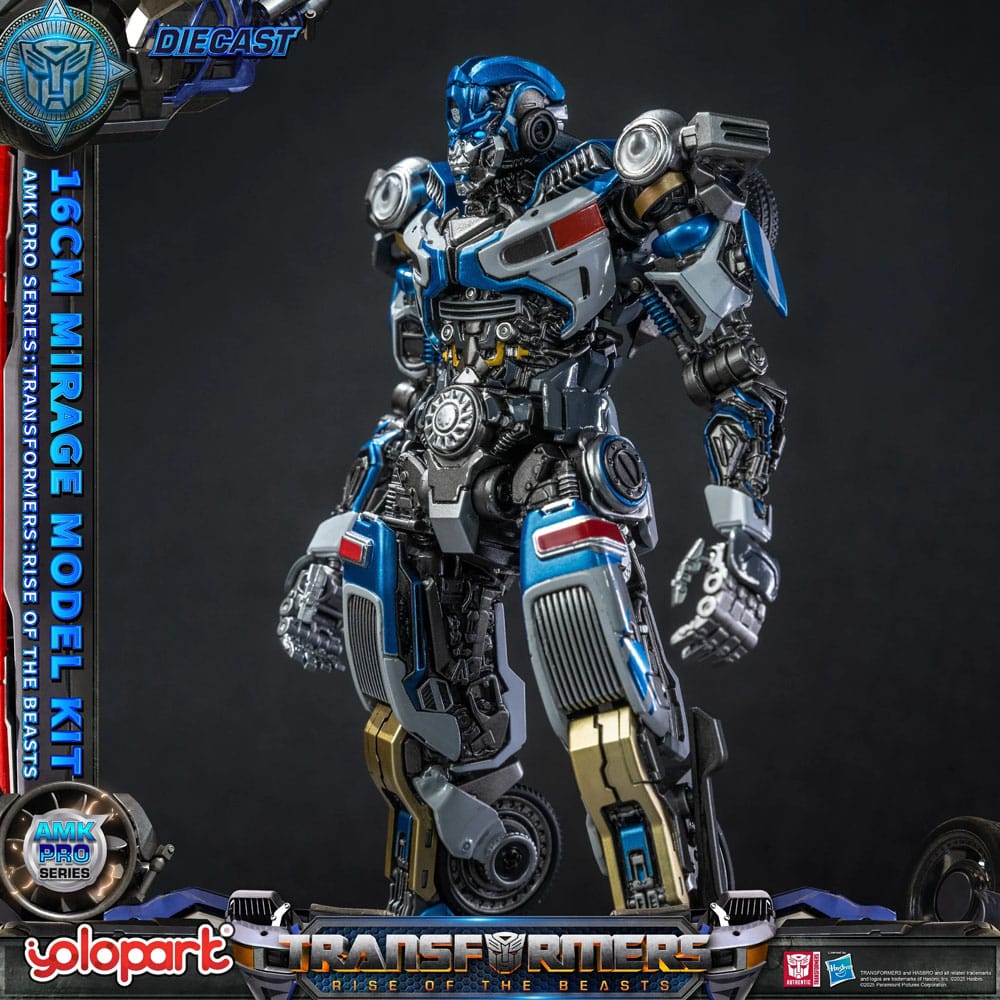 🧪 LAB | SU ORDINAZIONE Transformers: Rise of the Beasts AMK Pro Series Plastic Model Kit Mirage (Oversea Version) 16 cm