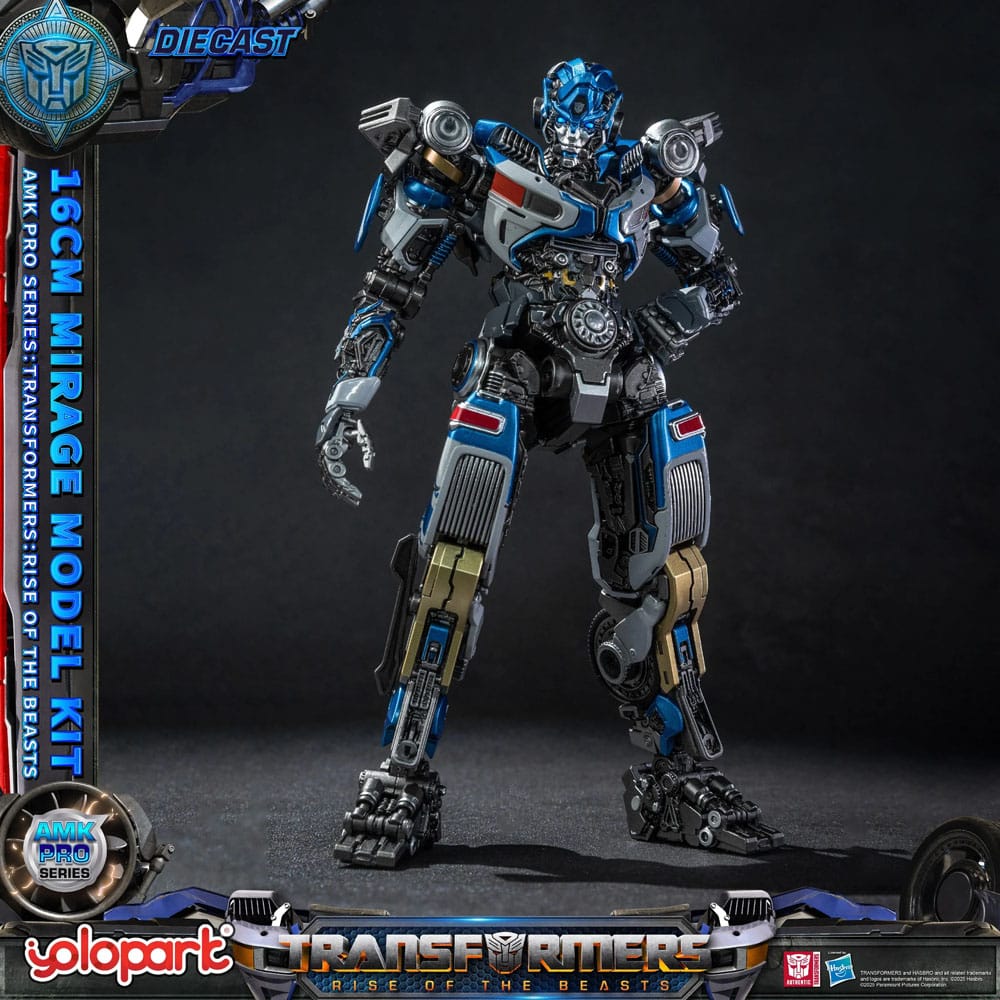 🧪 LAB | SU ORDINAZIONE Transformers: Rise of the Beasts AMK Pro Series Plastic Model Kit Mirage (Oversea Version) 16 cm