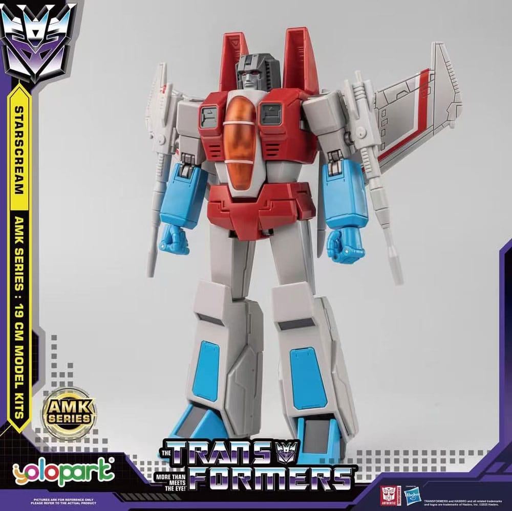 MADE TO ORDER Transformers Generation One AMK Series Plastic Model Kit Starscream 19 cm