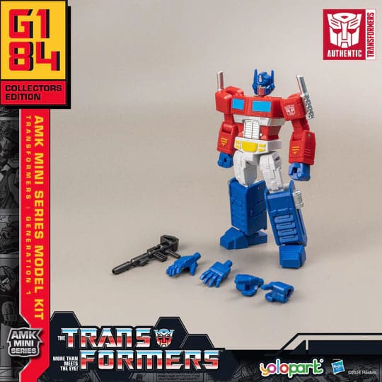 🧪 LAB | SU ORDINAZIONE Transformers: Generation One AMK Mini Series Plastic Model Kit Optimus Prime 12 cm