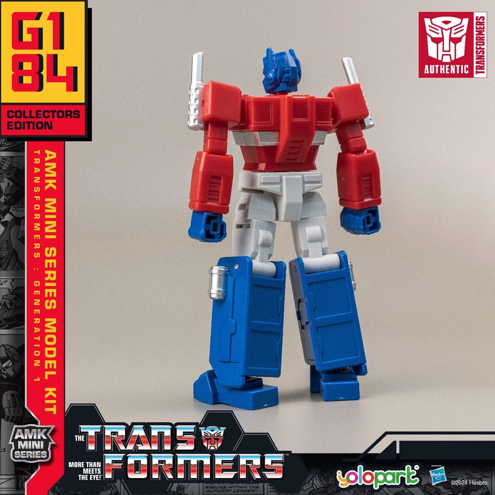 🧪 LAB | SU ORDINAZIONE Transformers: Generation One AMK Mini Series Plastic Model Kit Optimus Prime 12 cm
