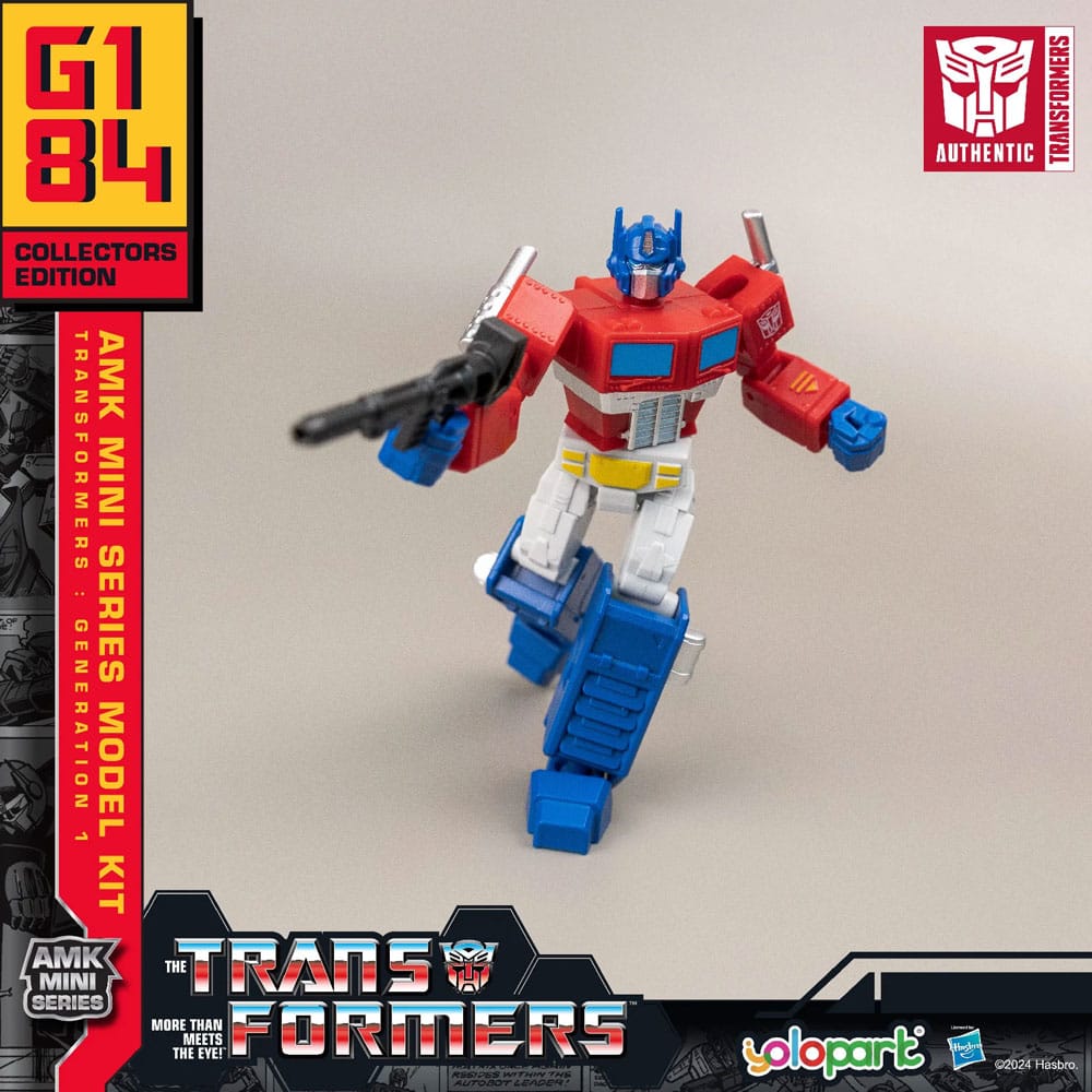 🧪 LAB | SU ORDINAZIONE Transformers: Generation One AMK Mini Series Plastic Model Kit Optimus Prime 12 cm