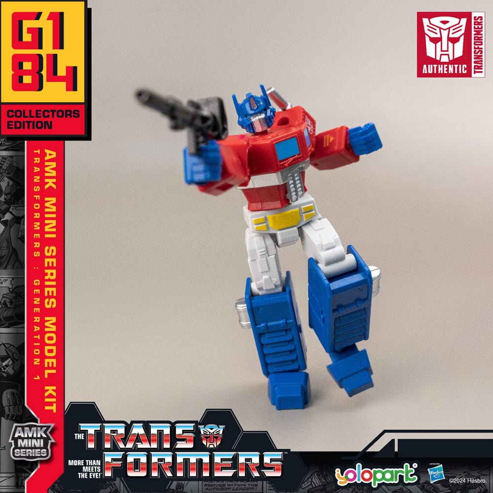 🧪 LAB | SU ORDINAZIONE Transformers: Generation One AMK Mini Series Plastic Model Kit Optimus Prime 12 cm