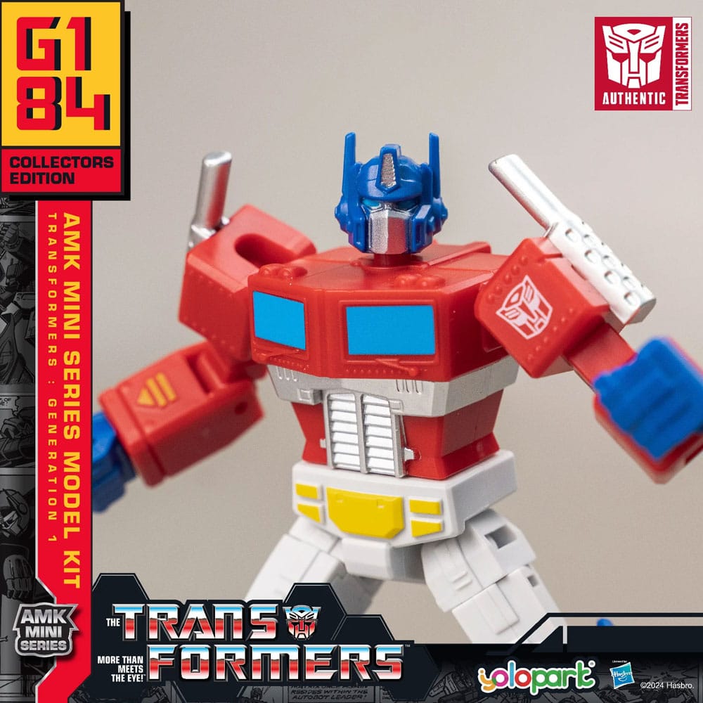 🧪 LAB | SU ORDINAZIONE Transformers: Generation One AMK Mini Series Plastic Model Kit Optimus Prime 12 cm