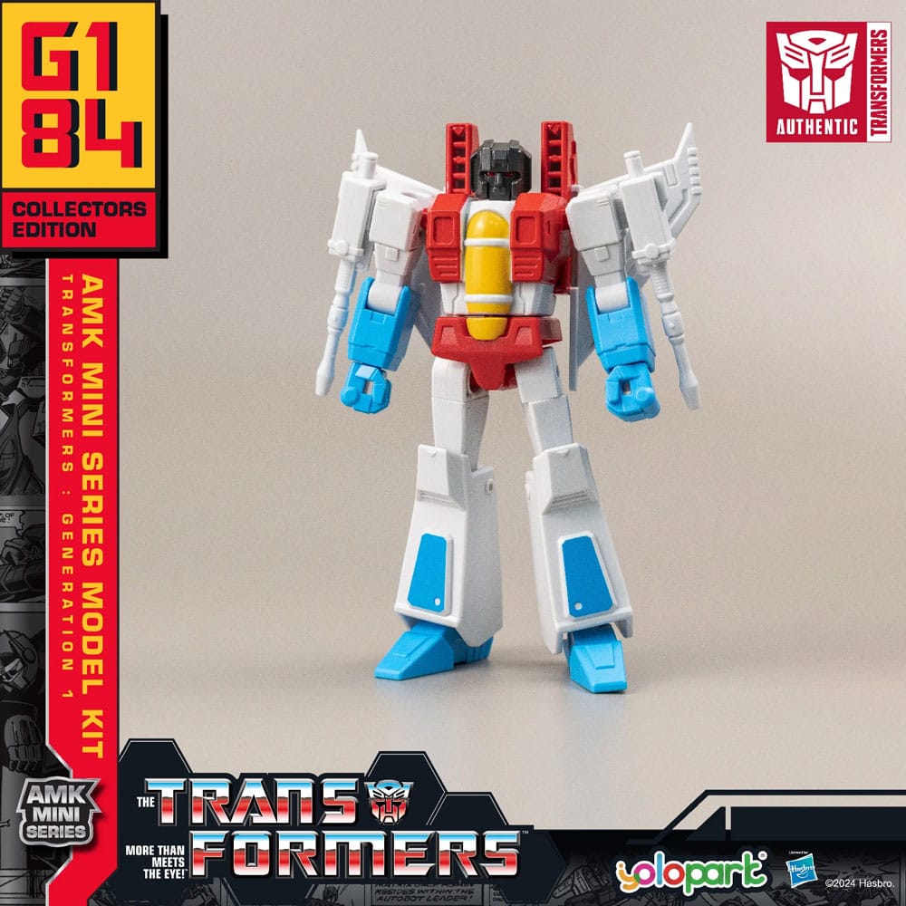 🧪 LAB | SU ORDINAZIONE Transformers: Generation One AMK Mini Series Plastic Model Kit Starscream 11 cm
