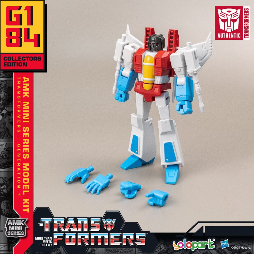 🧪 LAB | SU ORDINAZIONE Transformers: Generation One AMK Mini Series Plastic Model Kit Starscream 11 cm