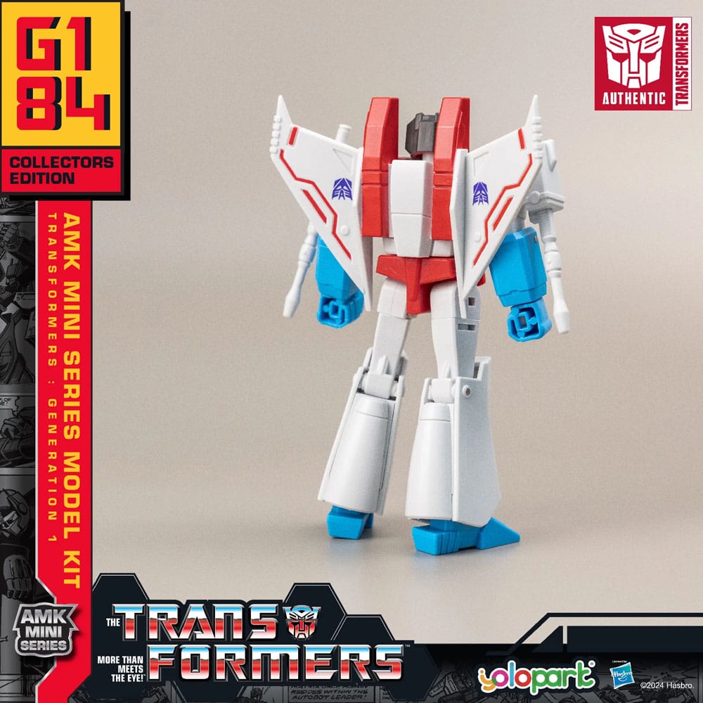 🧪 LAB | SU ORDINAZIONE Transformers: Generation One AMK Mini Series Plastic Model Kit Starscream 11 cm
