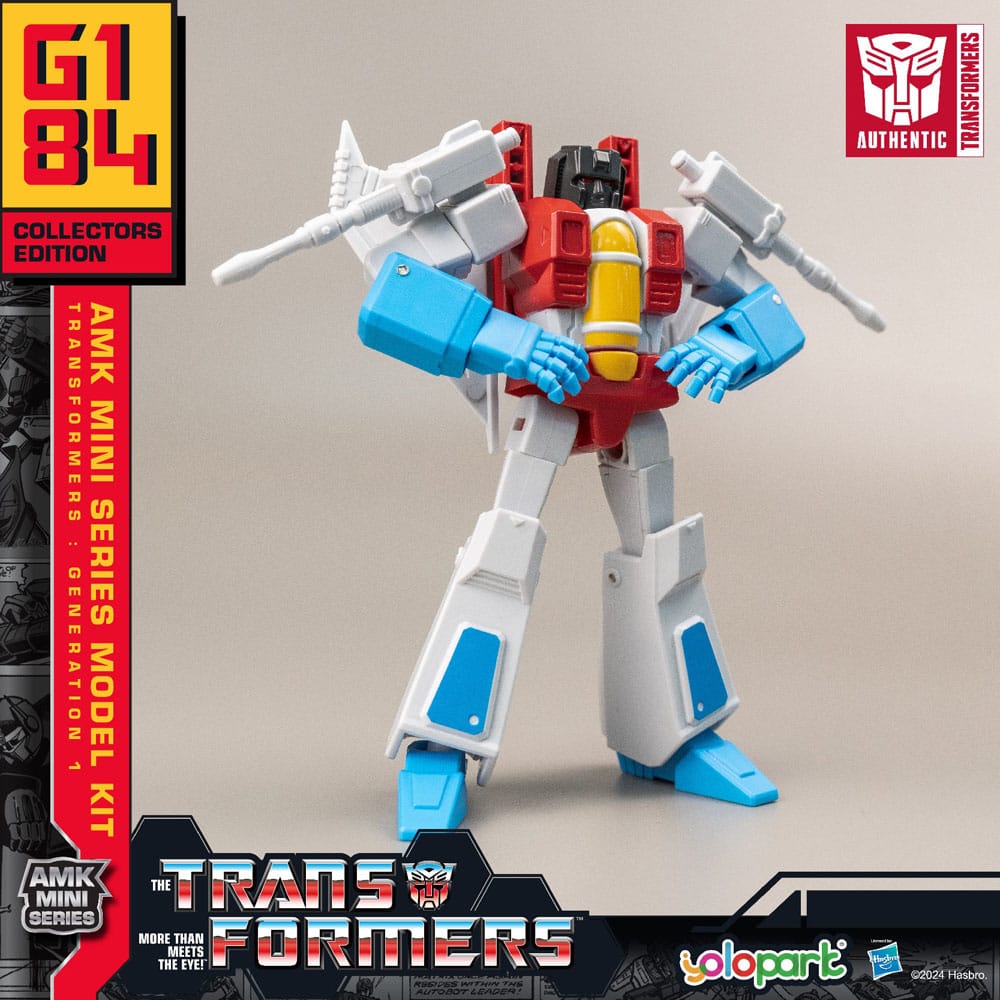 🧪 LAB | SU ORDINAZIONE Transformers: Generation One AMK Mini Series Plastic Model Kit Starscream 11 cm