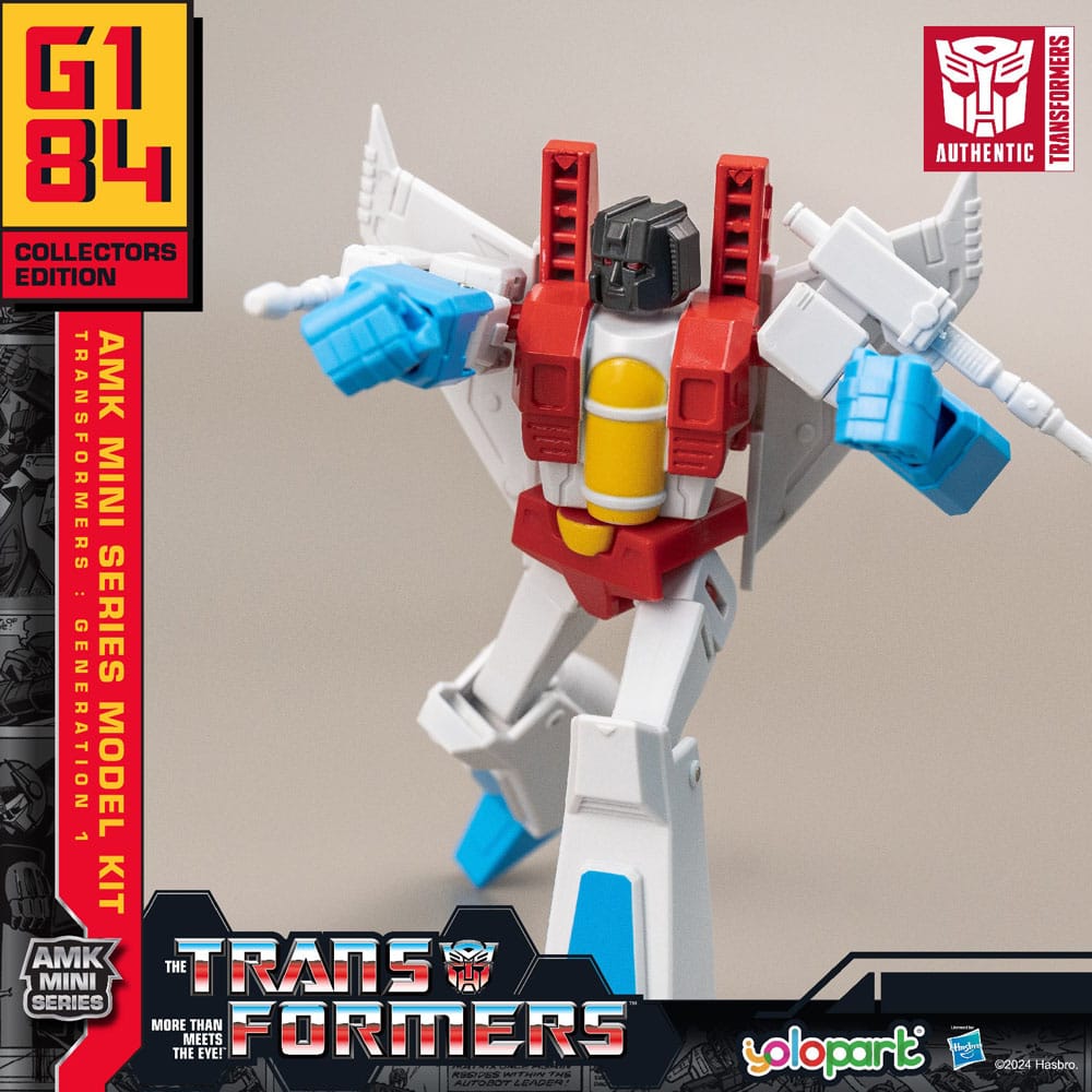 🧪 LAB | SU ORDINAZIONE Transformers: Generation One AMK Mini Series Plastic Model Kit Starscream 11 cm