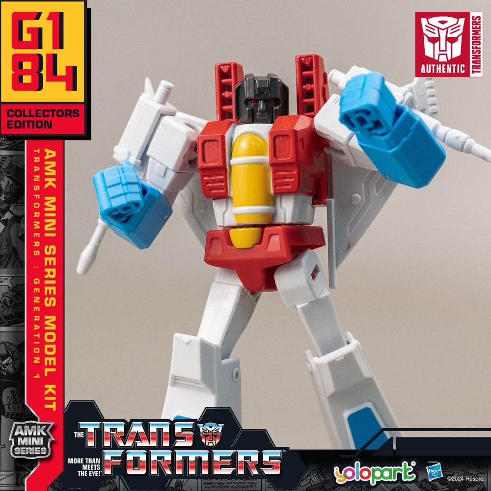 🧪 LAB | SU ORDINAZIONE Transformers: Generation One AMK Mini Series Plastic Model Kit Starscream 11 cm