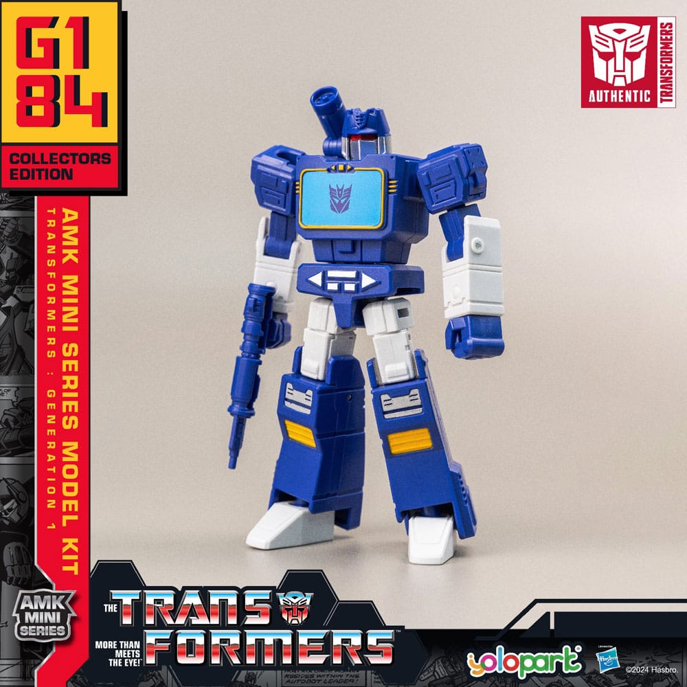 SU ORDINAZIONE Transformers: Generation One AMK Mini Series Plastic Model Kit Soundwave 11 cm