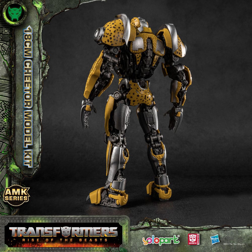 🧪 LAB | SU ORDINAZIONE Transformers: Rise of the Beasts AMK Series Plastic Model Kit Cheetor 22 cm